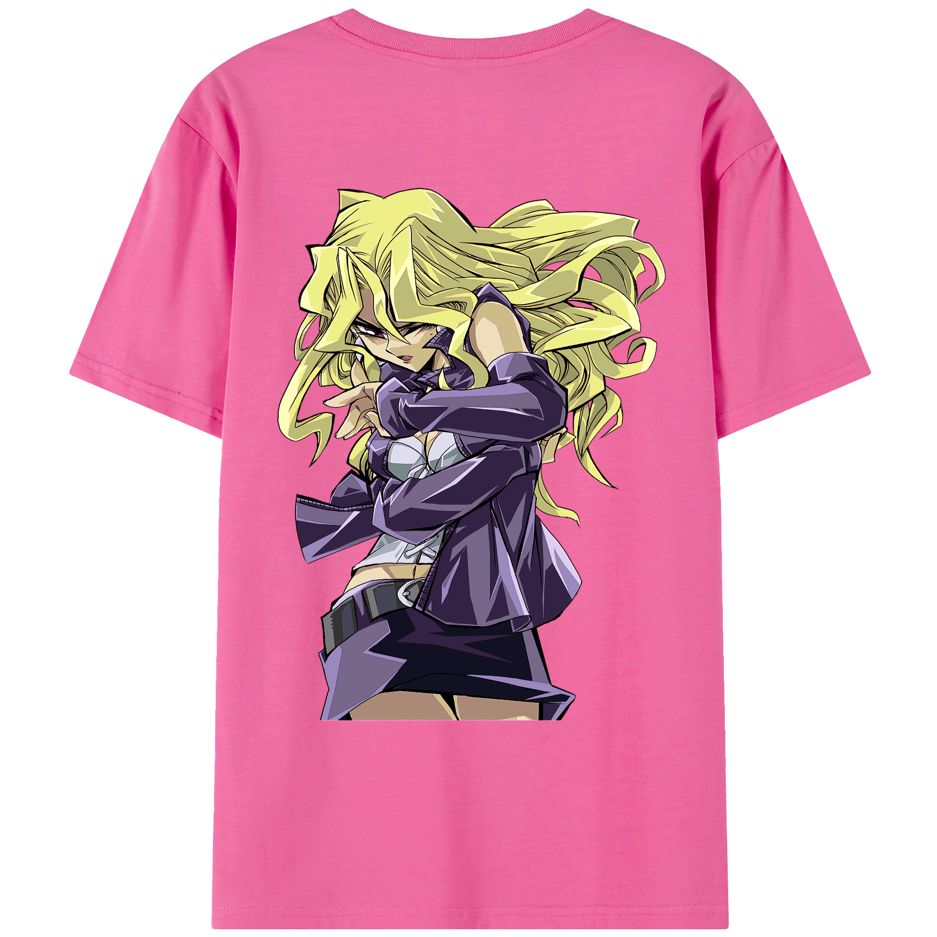 （画像用） 遊☆戯☆王 Yu-Gi-Oh! レディース半袖Tシャツ(バックプリント)